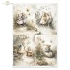 Mouse World - Spring Days - myszki, sielanka, akwarela, retro, las, natura* Mouse World - Spring Days - mice, idyll, watercolour, retro, forest, nature